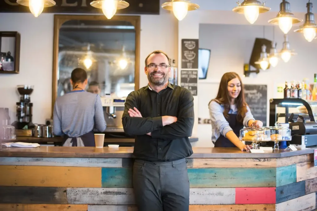 Ασφάλιση Περιουσίας Επιχείρησης cafe business overlay