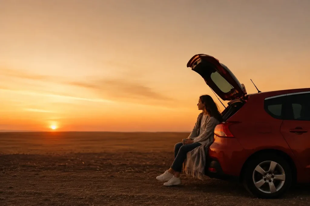 Ασφάλεια Αυτοκινήτου sunset car optimized